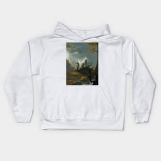 White Wolves Kids Hoodie